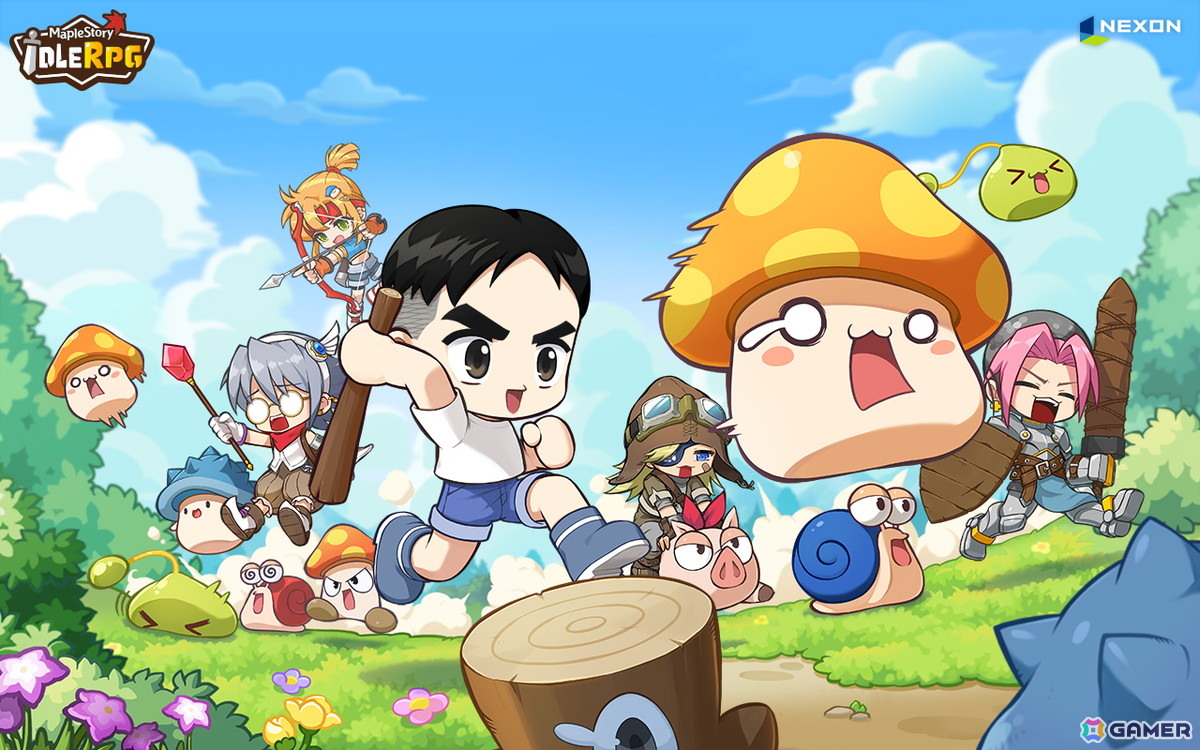 モバイル向け放置系RPG「MapleStory: Idle RPG」が11月6日にグローバル配信！やりがいのあるゲームプレイをカジュアルに楽しめるの画像