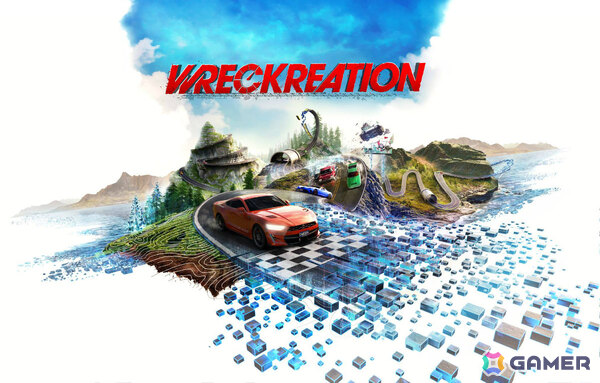 走りながらコースを作れる創造系ドライビングゲーム「Wreckreation」が配信！400平方キロメートル超の広大なオープンワールドを自由に冒険しようの画像1