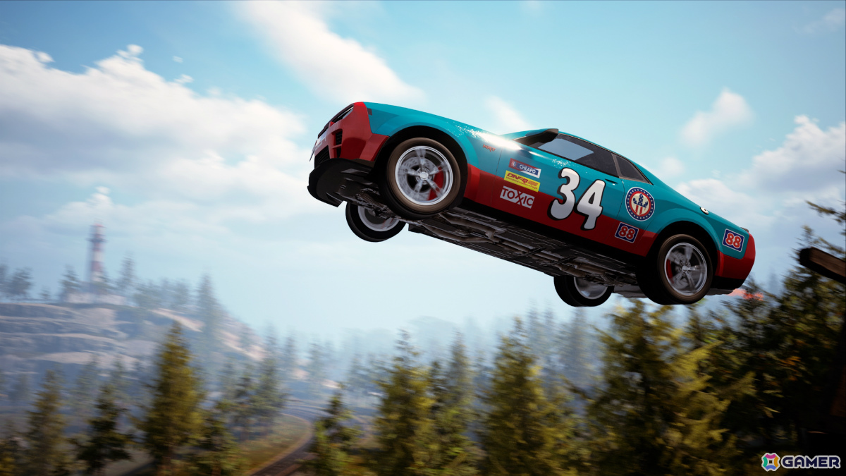 走りながらコースを作れる創造系ドライビングゲーム「Wreckreation」が配信！400平方キロメートル超の広大なオープンワールドを自由に冒険しようの画像6