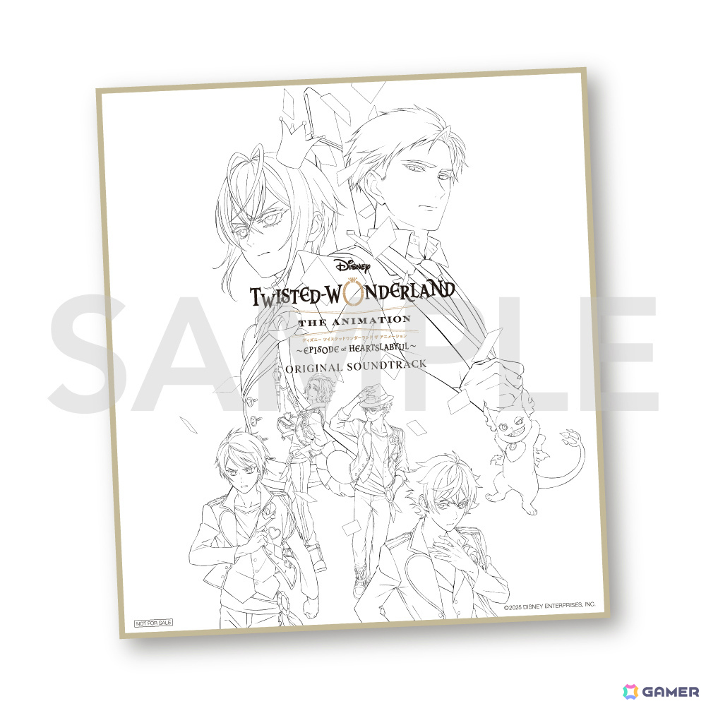 「ディズニー ツイステッドワンダーランド ザ アニメーション」シーズン1「エピソード オブ ハーツラビュル」のサントラVol.1が配信！の画像