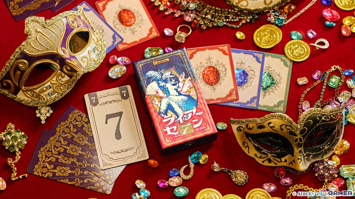 ADICEがゲームマーケット2025秋に出展!貴族になりきるダウト系ゲーム「ライアーセブン」、“壊れた”祖母の謎を追うSFマダミス「再起メタル祖母」を先行販売の画像