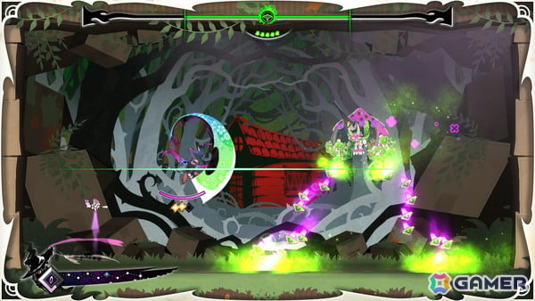 ガールズスラッシュアクション「魔女ガミ-The Witch of Luludidea-」がSwitch2/Switch/Steamで発売!記念のハロウィン壁紙も公開にの画像
