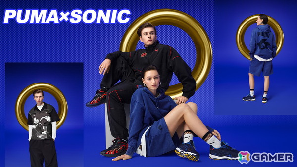 「ソニック・ザ・ヘッジホッグ」×PUMAの新コラボ商品が登場！シャドウ＆テイルスも参戦したスーパーソニックコレクションがINFOLENS GEEK SHOPで販売の画像1