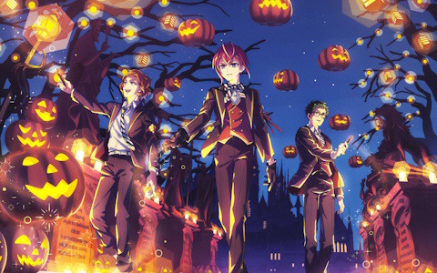 「ディズニー ツイステッドワンダーランド ザ アニメーション」リドルらの描き下ろしハロウィーンイラストが公開!の画像