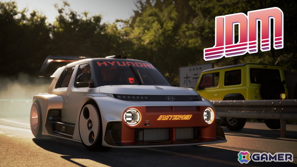 「JDM: ジャパニーズ・ドリフト・マスター」にヒョンデの電気自動車「INSTEROID」が登場！の画像1