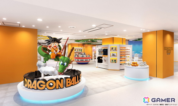 11月14日よりオープンする「DRAGON BALL STORE」の店舗イメージが公開！ここでしか手に入らないオリジナルグッズ、ノベルティ情報もの画像1