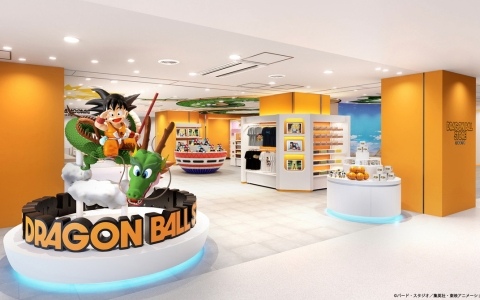 11月14日よりオープンする「DRAGON BALL STORE」の店舗イメージが公開！ここでしか手に入らないオリジナルグッズ、ノベルティ情報も