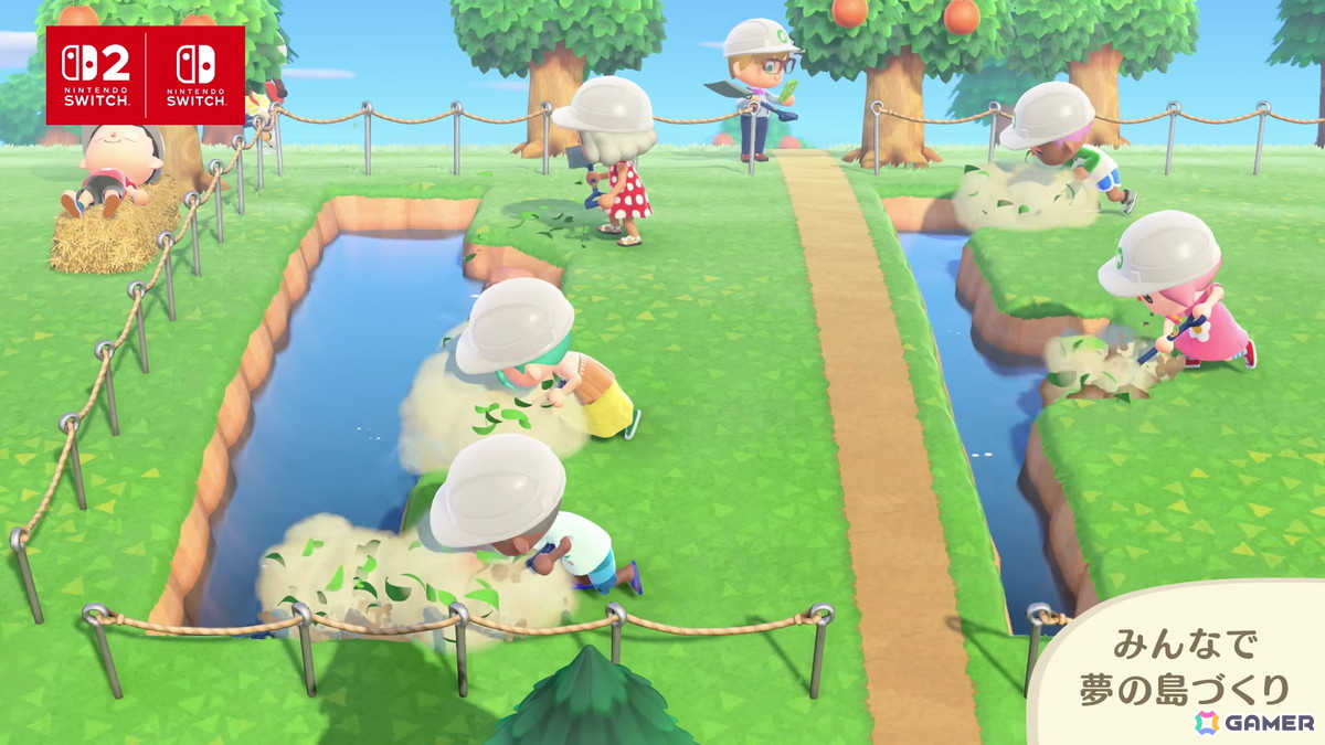 「あつまれ どうぶつの森 Nintendo Switch 2 Edition」が2026年1月15日に発売！ホテルのお手伝いや「夢の島」などVer.3.0アップデートも同日に無料配信の画像