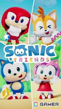ソニックや仲間たちが活躍するショートアニメ「SONIC ＆ FRIENDS」の公式サイトがオープン！の画像