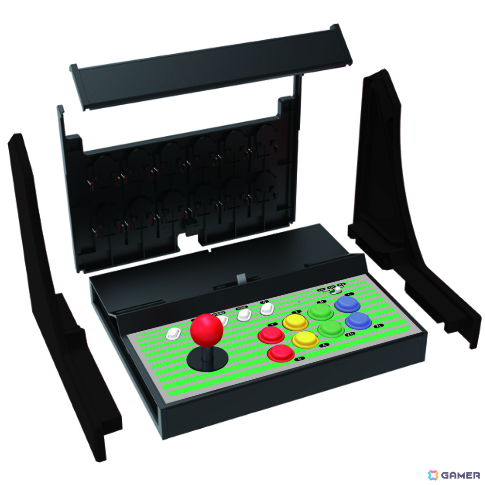 Swich 2/Switchがミニアーケード筐体に！組み立て式アーケード