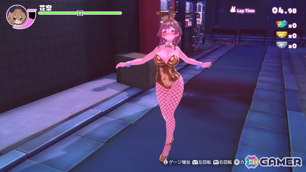 「へべれけ ばにーがーでん」のパッチ1.0.1が配信！パンツを108枚集めた紳士へのご褒美として黄金に輝くバニースーツ「ゴールデンバニー」が追加の画像