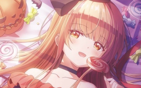 アニメ「お隣の天使様にいつの間にか駄目人間にされていた件」コスプレをしている真昼を描いたハロウィンビジュアルが公開！