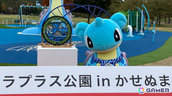「ラプラス公園」が宮城県・モリリン加瀬沼公園内に開園！新たなポケモンマンホール「ポケふた」もお披露目の画像4
