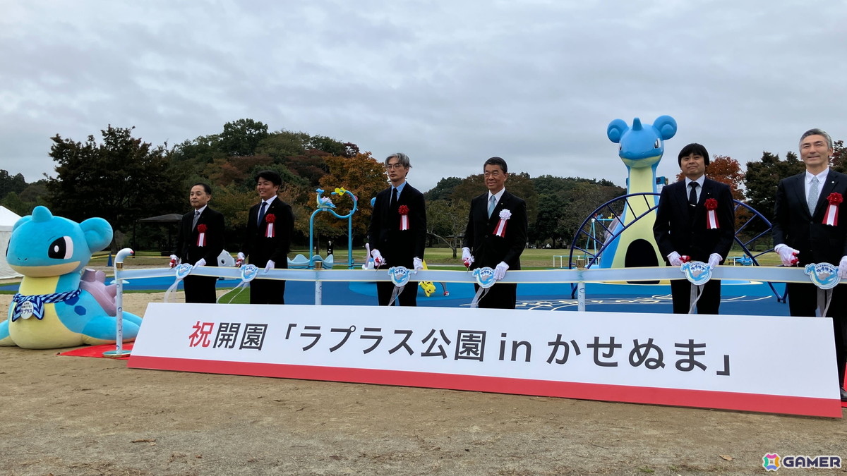 「ラプラス公園」が宮城県・モリリン加瀬沼公園内に開園！新たなポケモンマンホール「ポケふた」もお披露目の画像