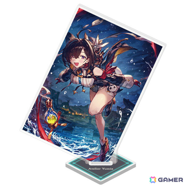 「ユミアのアトリエ」べにたま氏による描き下ろしB2タペストリーや“見つめ合えるBIGアクリルスタンド”などの新グッズ＆オンラインくじが販売開始！の画像15