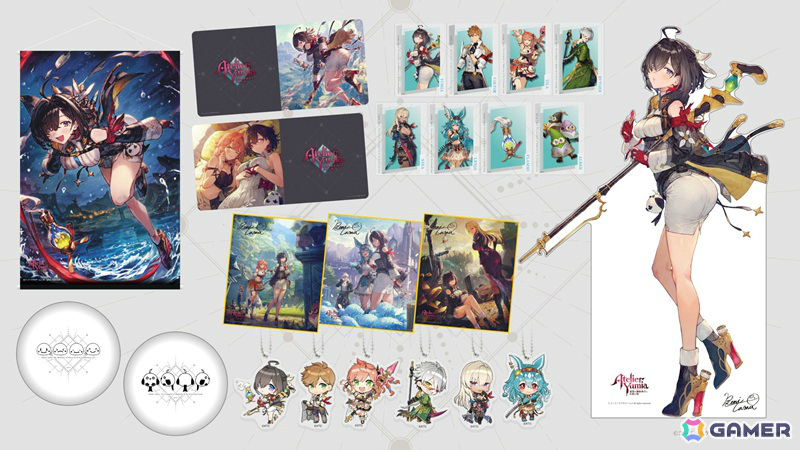 ユミアのアトリエ」べにたま氏による描き下ろしB2タペストリーや