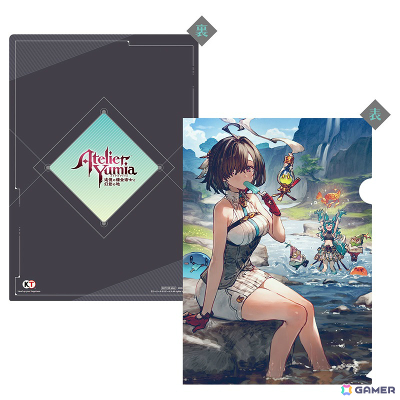 ユミアのアトリエ」べにたま氏による描き下ろしB2タペストリーや