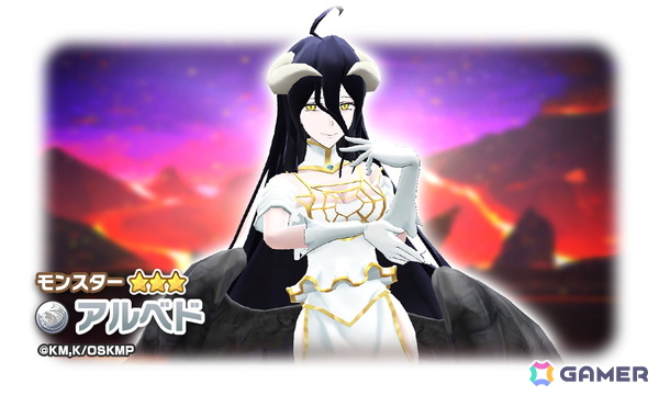 「LINE：モンスターファーム」でアニメ「オーバーロード」コラボが開催！ジョーカー種「アインズ」、ウンディーネ種「アルベド」が登場の画像3