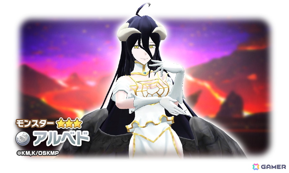 「LINE：モンスターファーム」でアニメ「オーバーロード」コラボが開催！ジョーカー種「アインズ」、ウンディーネ種「アルベド」が登場の画像