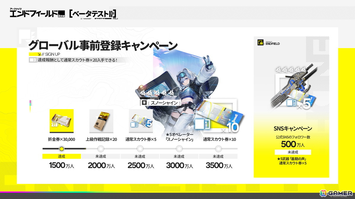 「アークナイツ：エンドフィールド」ベータテストIIは11月28日より開始！参加者の募集開始、新規キャラクターや新エリアの情報もの画像