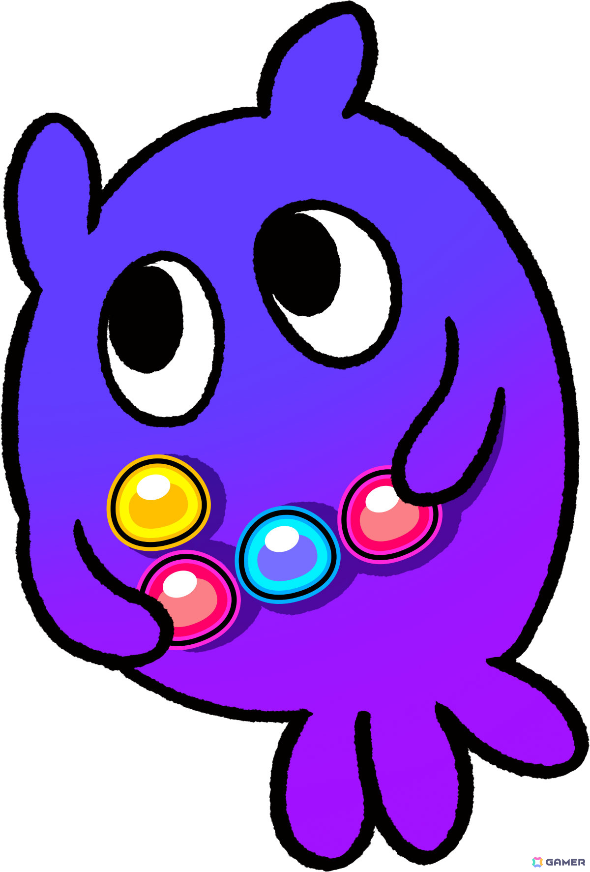このゲームの主人公・パルくんです