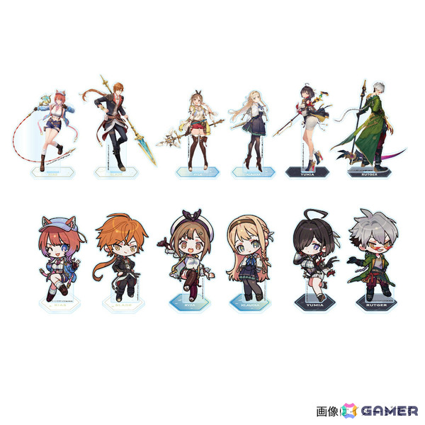 「アトリエ」シリーズとヴィレヴァンのコラボグッズが登場！ライザ、リアス、ユミアら6名のPOP風アクリルバッジなどがラインナップの画像5