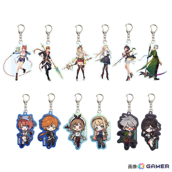 「アトリエ」シリーズとヴィレヴァンのコラボグッズが登場！ライザ、リアス、ユミアら6名のPOP風アクリルバッジなどがラインナップの画像8