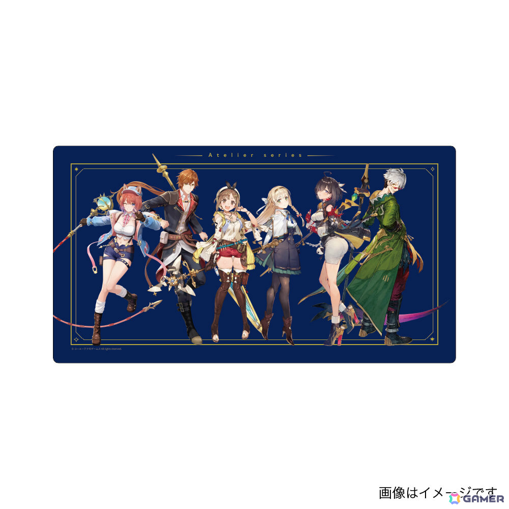 「アトリエ」シリーズとヴィレヴァンのコラボグッズが登場!ライザ、リアス、ユミアら6名のPOP風アクリルバッジなどがラインナップの画像