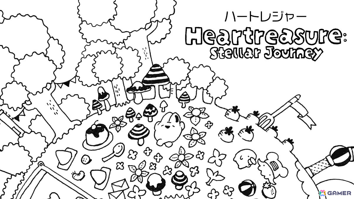 ボールペンで描かれた宇宙で“ハート”を探すポイント＆クリック型パズルゲーム「Heartreasure: Stellar Journey」が12月にリリース！の画像2