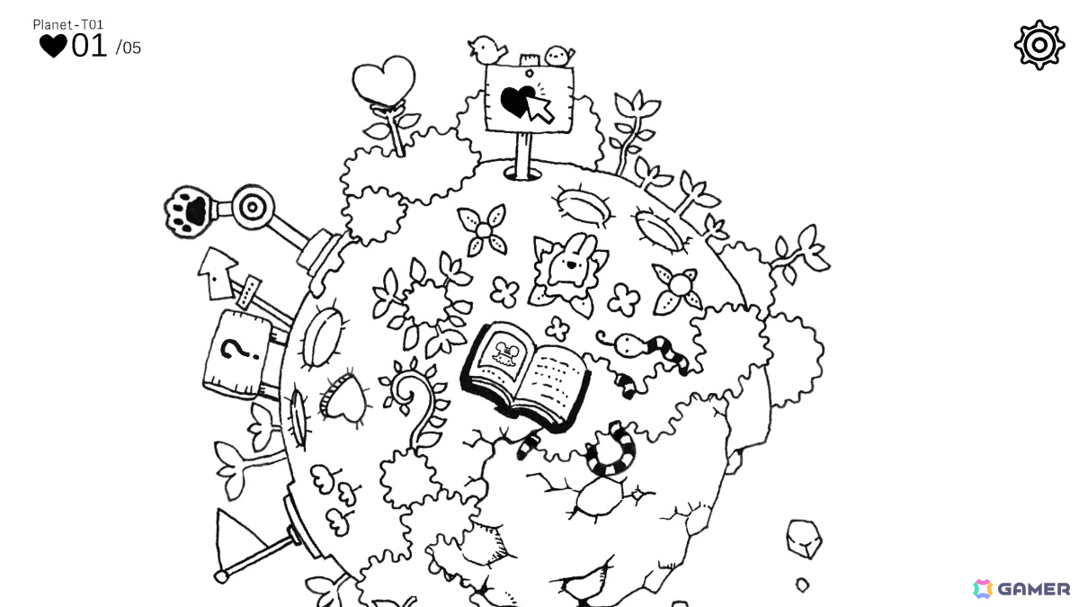 ボールペンで描かれた宇宙で“ハート”を探すポイント＆クリック型パズルゲーム「Heartreasure: Stellar Journey」が12月にリリース！の画像7