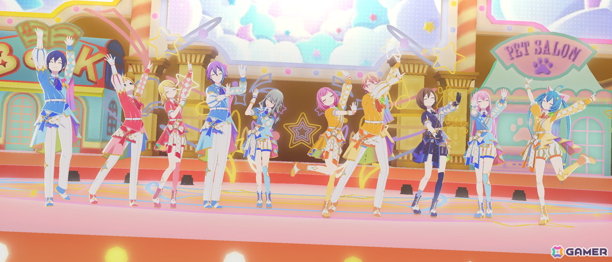 「プロセカ」モモジャンとワンダショによる「コネクトライブ わん！もあ！HAPPY TIME」レポート！2つのユニット同士のシンクロによる後半の仕掛けに熱狂の画像