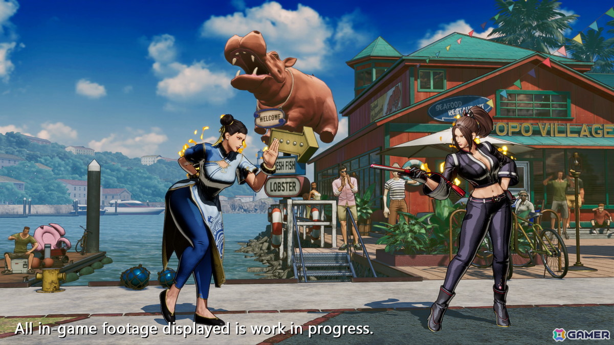 「餓狼伝説 City of the Wolves」に「ストリートファイター」より春麗（CV：折笠 富美子）が11月5日に参戦！大張正己氏によるアニメーショントレーラーもの画像6