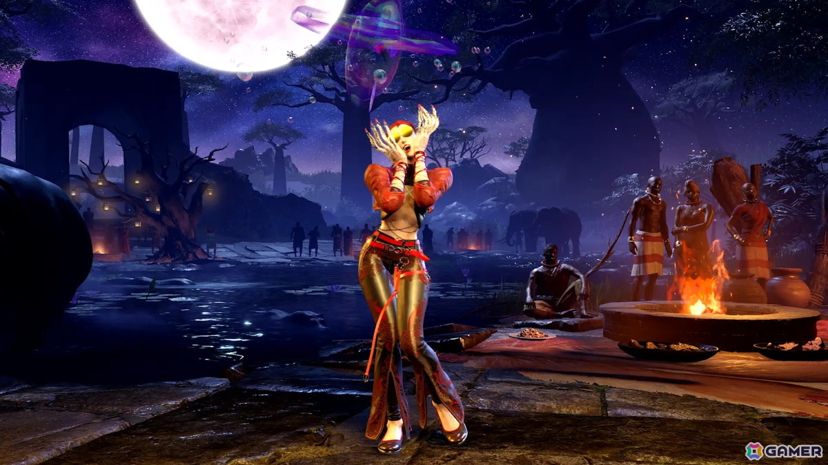 「スト6」で「魔界村」シリーズをテーマとした「魔界村 de ナイト」ファイティングパスが配信！ブランカのOutfit 2カラーEX1とA.K.I.のOutfit 3カラーEX1が登場の画像