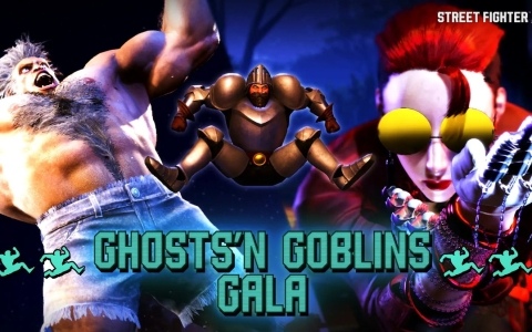 「スト6」で「魔界村」シリーズをテーマとした「魔界村 de ナイト」ファイティングパスが配信！ブランカのOutfit 2カラーEX1とA.K.I.のOutfit 3カラーEX1が登場の画像