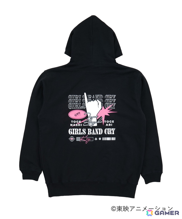 「ガールズバンドクライ BLACK COLLECTION by ZOZOTOWN」が11月7日より販売！オリジナル衣装で描き下ろしたイラストを使用の画像10