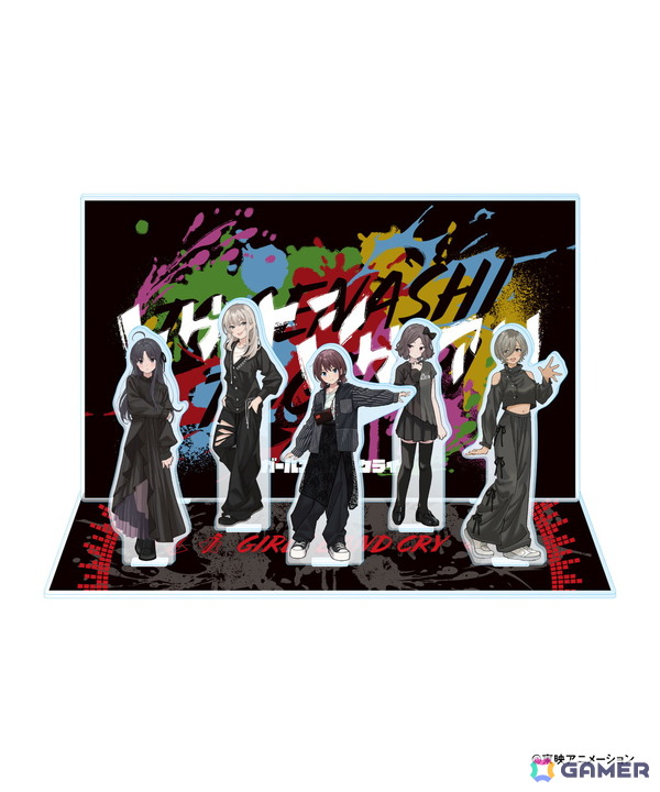 「ガールズバンドクライ BLACK COLLECTION by ZOZOTOWN」が11月7日より販売！オリジナル衣装で描き下ろしたイラストを使用の画像20