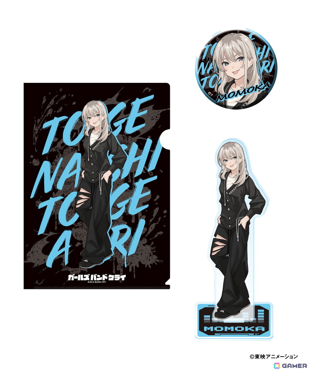 「ガールズバンドクライ BLACK COLLECTION by ZOZOTOWN」が11月7日より販売!オリジナル衣装で描き下ろしたイラストを使用の画像