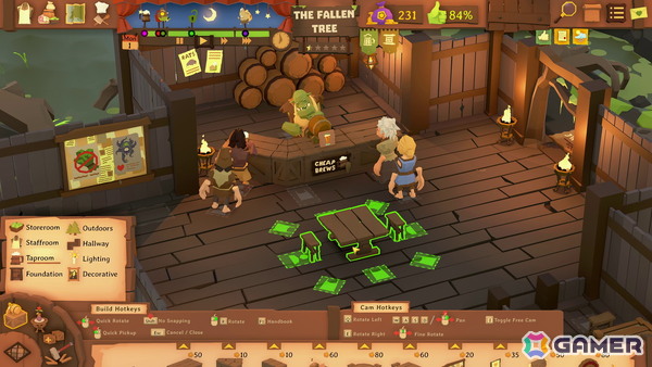 異世界酒場経営シム「Tavern Keeper」早期アクセス版がSteamにて配信!自由な酒場レイアウトやファンタジーな物語性も魅力の画像