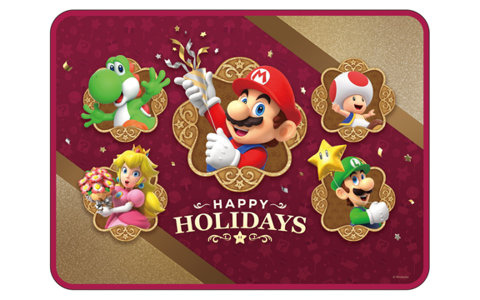 楽天ブックスがクリスマスシーズンに向けてNintendo Switch 2ソフトのセット商品を販売！「スーパーマリオ」のブランケットとラッピング袋が特典に