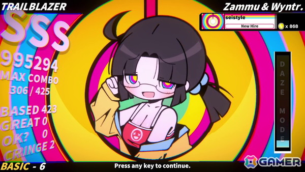 リズムゲームに“催眠”の要素を融合させた「HYPNOSYNC」がSteamで2026年第1四半期にリリース!2025年内にはデモ版が公開予定の画像