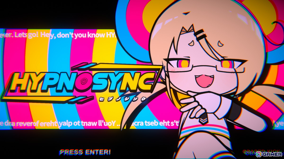 リズムゲームに“催眠”の要素を融合させた「HYPNOSYNC」がSteamで2026年第1四半期にリリース!2025年内にはデモ版が公開予定の画像