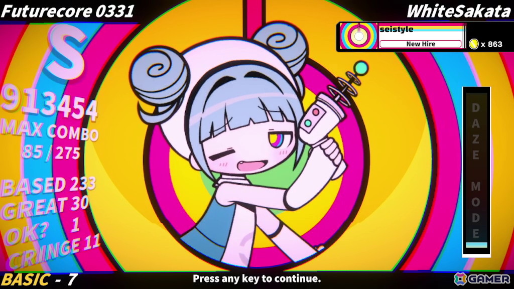 リズムゲームに“催眠”の要素を融合させた「HYPNOSYNC」がSteamで2026年第1四半期にリリース！2025年内にはデモ版が公開予定の画像5