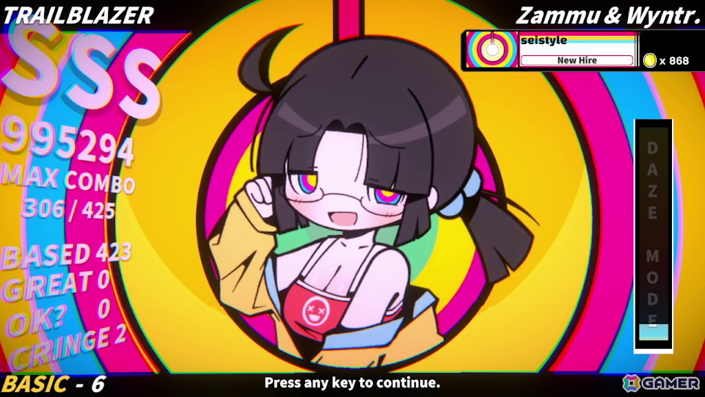 リズムゲームに“催眠”の要素を融合させた「HYPNOSYNC」がSteamで2026年第1四半期にリリース！2025年内にはデモ版が公開予定の画像7