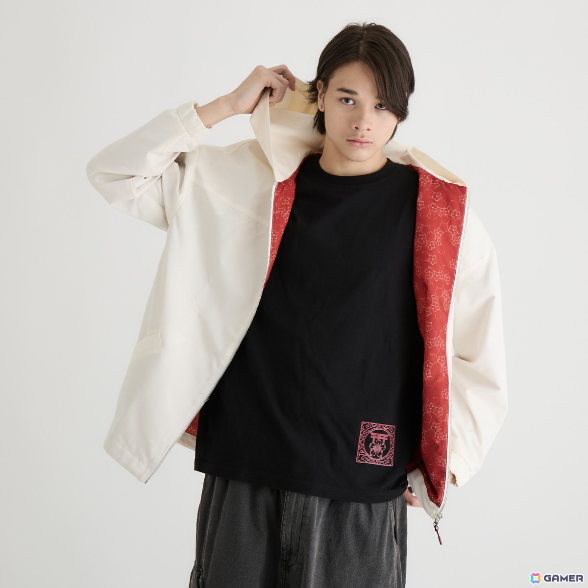 「東方Project」霊夢と魔理沙がモチーフのコラボアウター＆TシャツがSuperGroupiesより登場！Tシャツには「ののこ」氏のイラストをプリントの画像15
