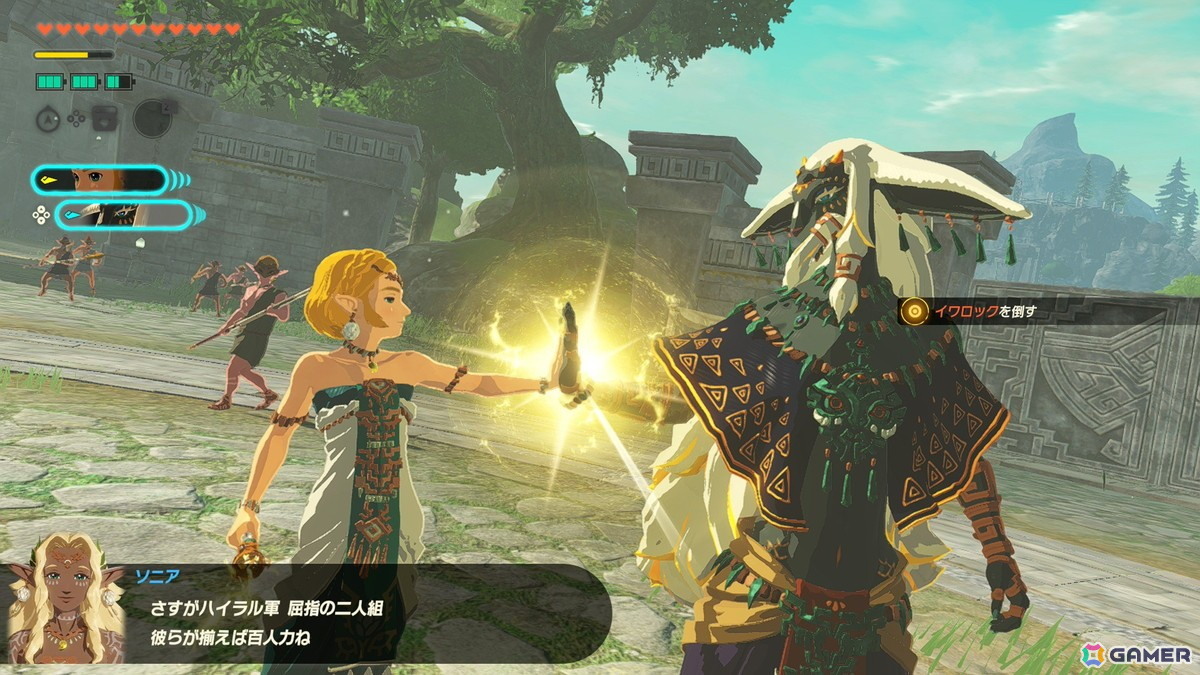 「ゼルダ無双 封印戦記」レビュー：ゼルダはもちろん、ラウル、ソニア、4賢者など多数のキャラクターたちが登場して盛りだくさんな内容に！の画像