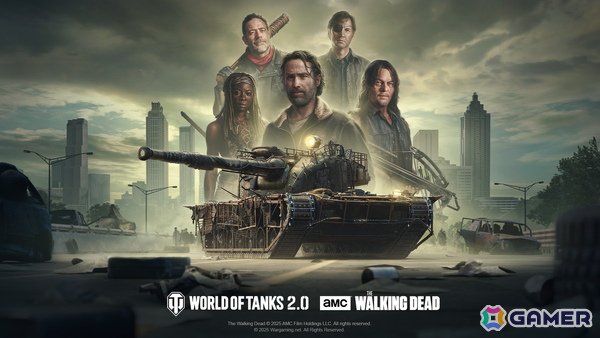 「World of Tanks」で「ウォーキング・デッド」コラボが11月6日より開催！コラボ車輌「H3」やダリル、ミショーンらコラボ搭乗員が登場の画像1