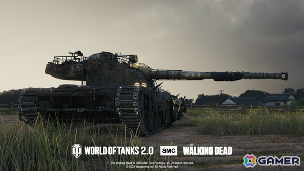 「World of Tanks」で「ウォーキング・デッド」コラボが11月6日より開催！コラボ車輌「H3」やダリル、ミショーンらコラボ搭乗員が登場の画像10