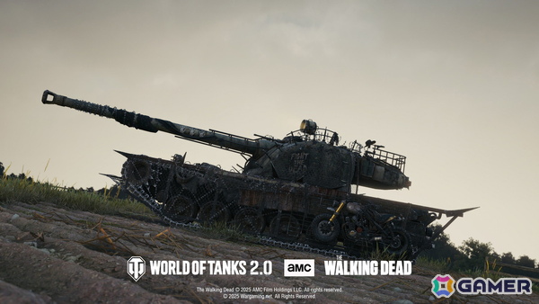 「World of Tanks」で「ウォーキング・デッド」コラボが11月6日より開催！コラボ車輌「H3」やダリル、ミショーンらコラボ搭乗員が登場の画像3