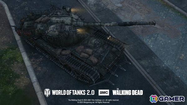 「World of Tanks」で「ウォーキング・デッド」コラボが11月6日より開催！コラボ車輌「H3」やダリル、ミショーンらコラボ搭乗員が登場の画像4