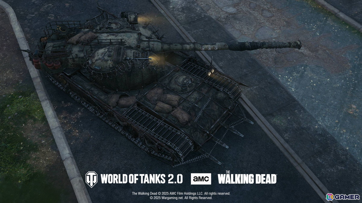 「World of Tanks」で「ウォーキング・デッド」コラボが11月6日より開催！コラボ車輌「H3」やダリル、ミショーンらコラボ搭乗員が登場の画像4